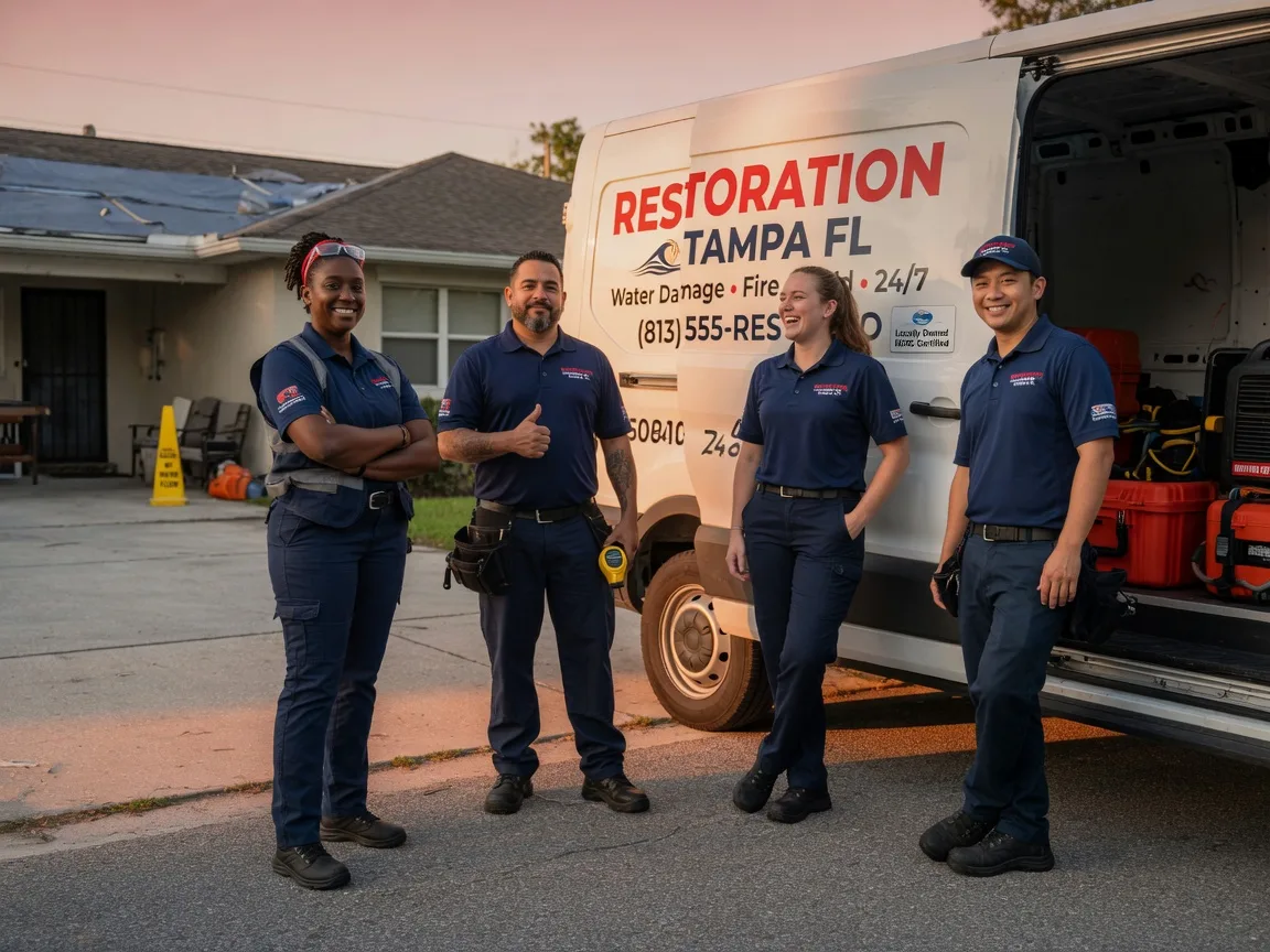 Water Damage Restoration company in Ludell, KS